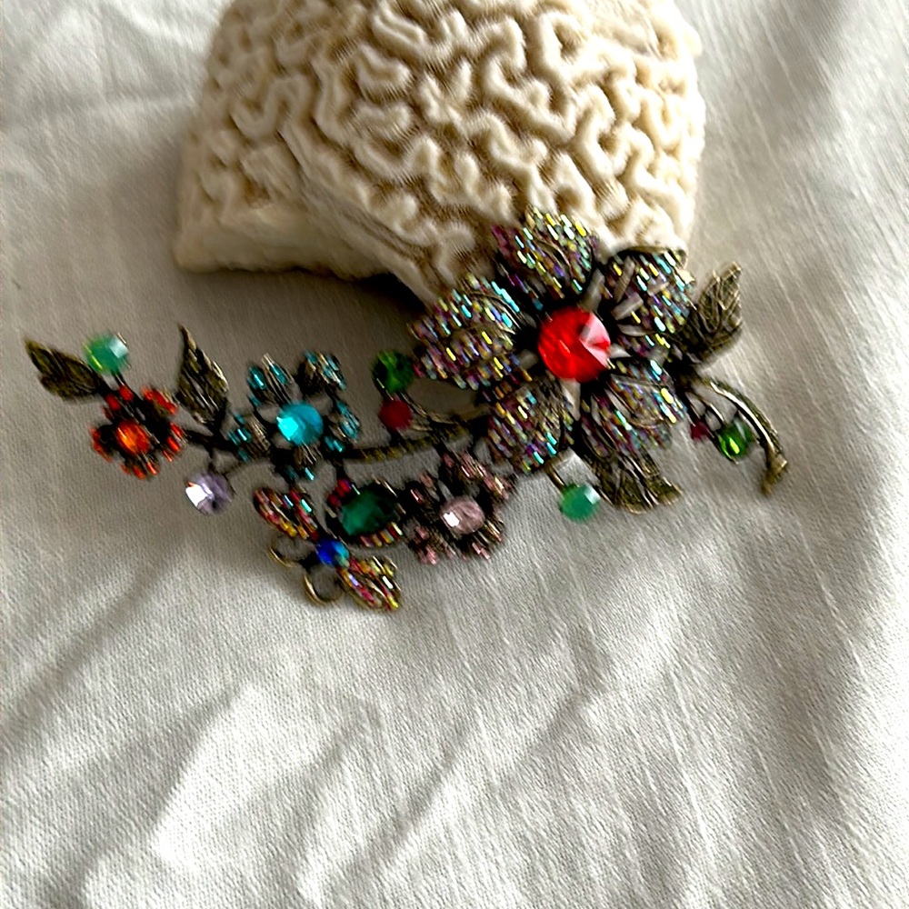 Gorgeous Exciting Large Statement Brooch - image 2